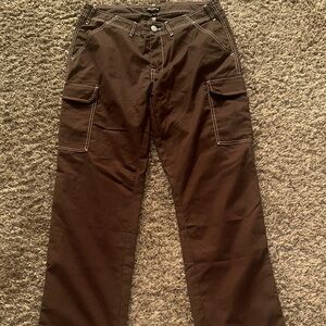 True Religion Dark Brown Cargo Pants